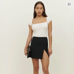 Reformation Margot High Rise Mini Skirt Size 10